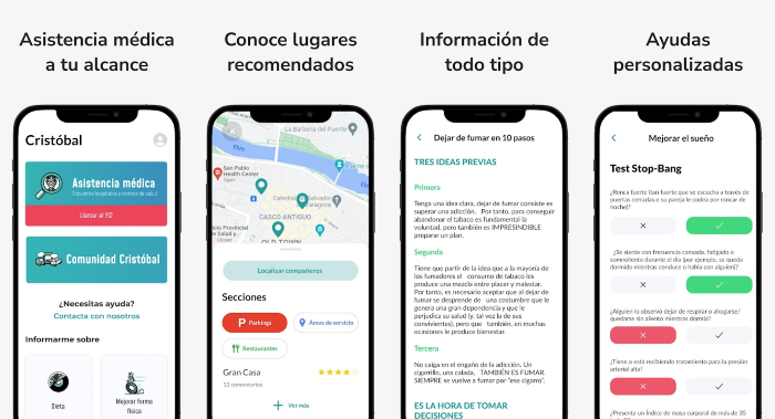 Cristóbal: Aplicación móvil de ayuda a conductores
