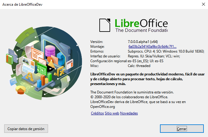 LibreOffice 7: Nueva versión que llegará con bastantes mejoras