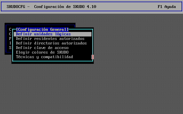 Skudo, recordatorio de los programas antivirus para MS-DOS