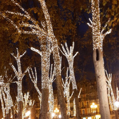 Iluminación de Navidad en Bilbao