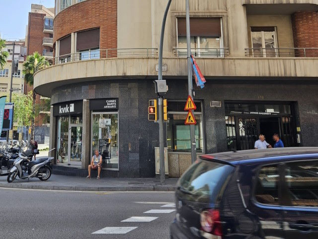 Barcelona: Radar fijo de Calle Balmes con Ronda del General Mitre