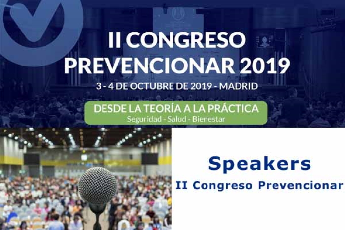II Congreso Prevencionar 2019 – 3-4 de Octubre – Madrid