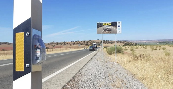 Una solución económica y eficaz para evitar atropellos de linces en las carreteras de Jaén