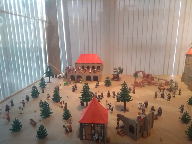 Exposición Playmobil en Arrigorriaga gentileza de Euskoplay