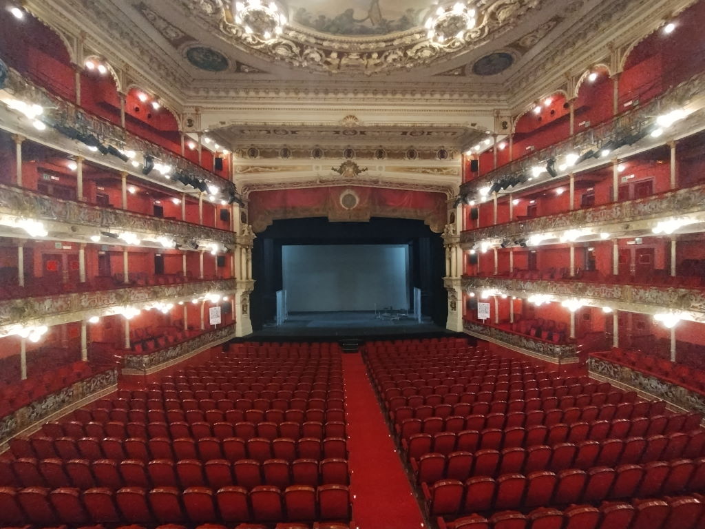 Visita al Teatro Arriaga en Bilbao (Bizkaia)