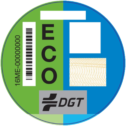 Etiquema medioambiental DGT ECO